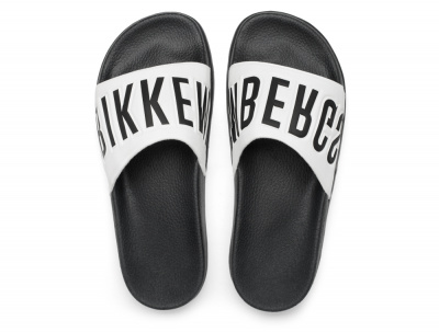 Тапочки Dirk Bikkembergs Swimm BKE 108367-2713 Made in Italy  (чёрный/белый) оптом