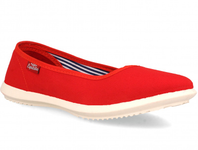 Женские балетки Las Espadrillas 1920-2 Red Original оптом