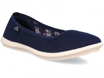 Женские балетки Las Espadrillas 1920-3 Jeans оптом