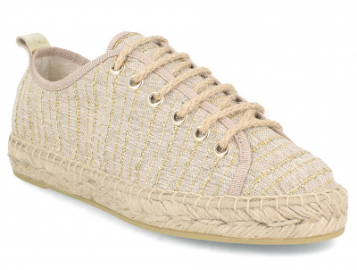 Женские эспадрильи Las Espadrillas Oro FE0894-18 Made in Spain оптом