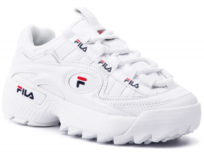 Белые кроссовки Fila D-Formation 5CM00514-125 оптом