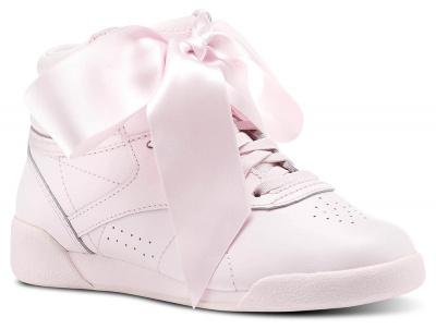 Женские кроссовки Reebok Freestyle Hi Steals Hearts Hi Satin Bow CM8905 оптом