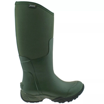 Женские резиновые сапоги Bogs Essential Tall Solid Olive Insulated Warm Wellies 78583-303 оптом