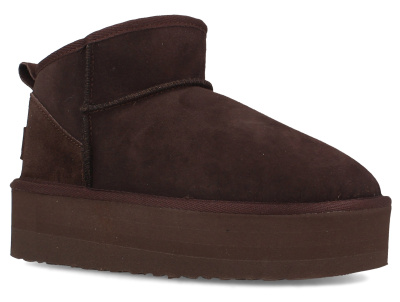 Женские зимние угги Forester Salzburg 2301-45 Chocolate Nbk оптом