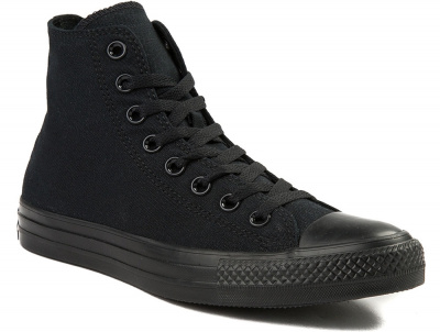 Кеды Converse Chuck Taylor All Star Core Hi Black Monochrome M3310 унисекс    (чёрный) оптом