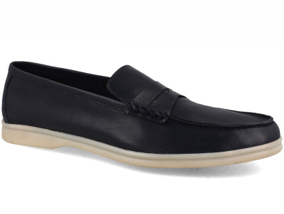 Чоловічі мокасини Forester Alicante 3681-89 Navy Leather оптом
