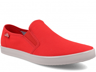 Мужские слипоны Las Espadrillas Eco Soft 6088-4737 Red оптом