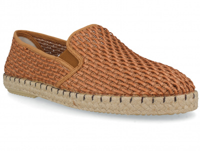 Мужские слипоны Las Espadrillas Cuero FV0102-04 Made in Spain оптом