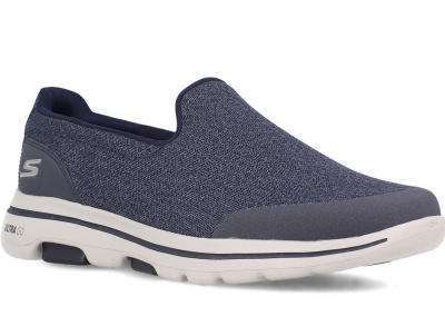 Мужские слипоны Skechers Go Walk 5 Sparrow Navy 55503NVY оптом