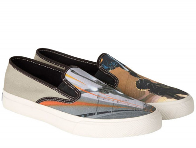 Слипони Sperry Cloud Slip On McQuarrie SP-17648 Star Wars унисекс    (бежевый) оптом