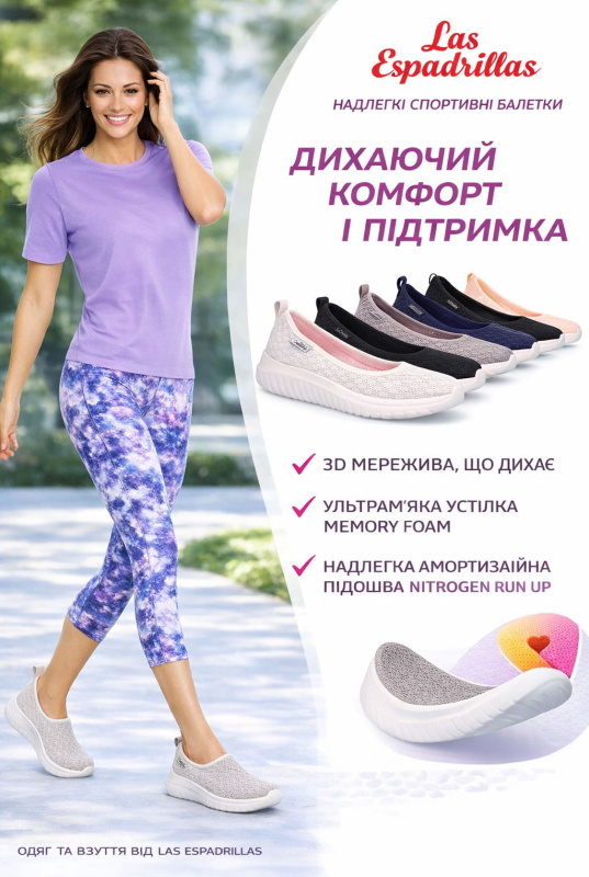 Купить оптом Женские балетки Las Espadrillas 26222-18 Memory Foam - Изображение 6