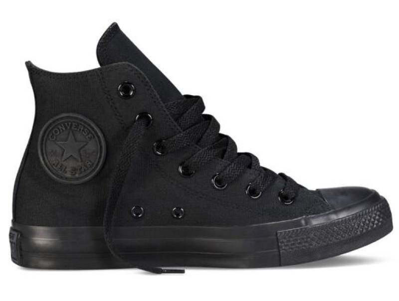 Купити оптом Кеди Converse Chuck Taylor All Star Core Hi Black Monochrome M3310 унісекс (Чорний) - Фото 3