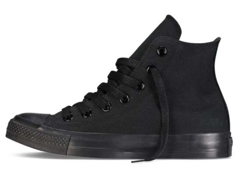 Купити оптом Кеди Converse Chuck Taylor All Star Core Hi Black Monochrome M3310 унісекс (Чорний) - Фото 4