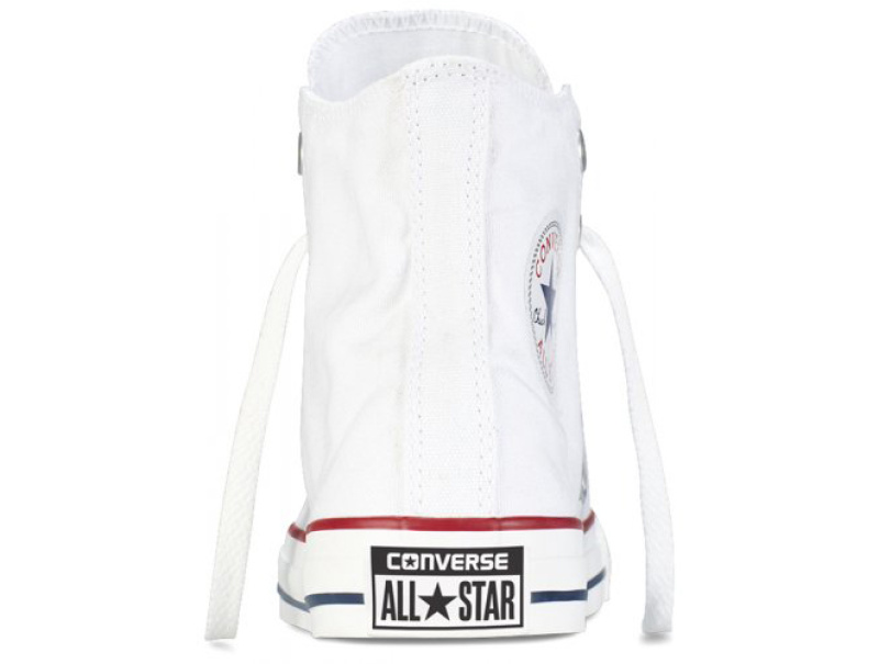Купити оптом Кеди Converse Chuck Taylor All Star Hi Optical White M7650 унісекс (Білий) - Фото 4