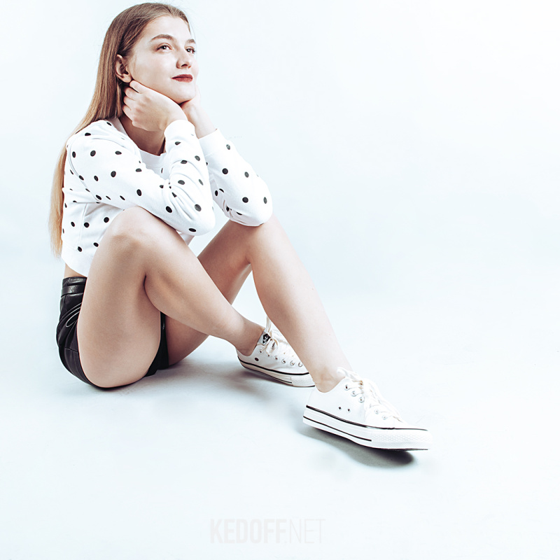 Купить оптом Кеды белые Lee Cooper LCW-20-31-031 - Изображение 7
