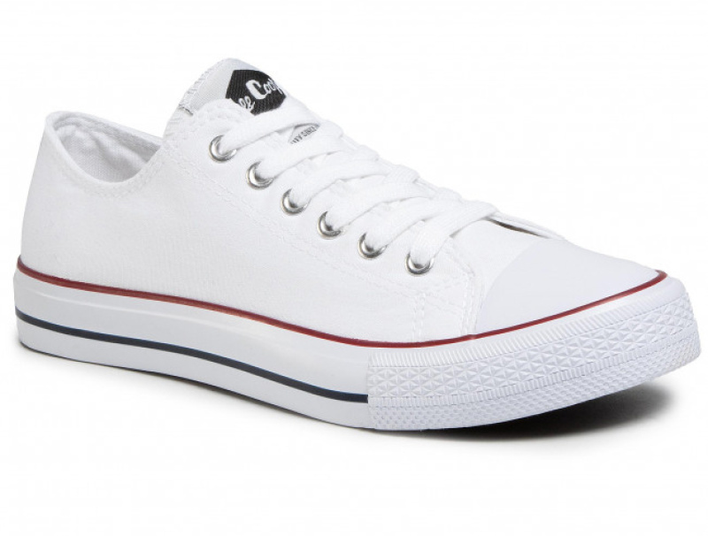 Кеды белые Lee Cooper LCW-20-31-031 оптом