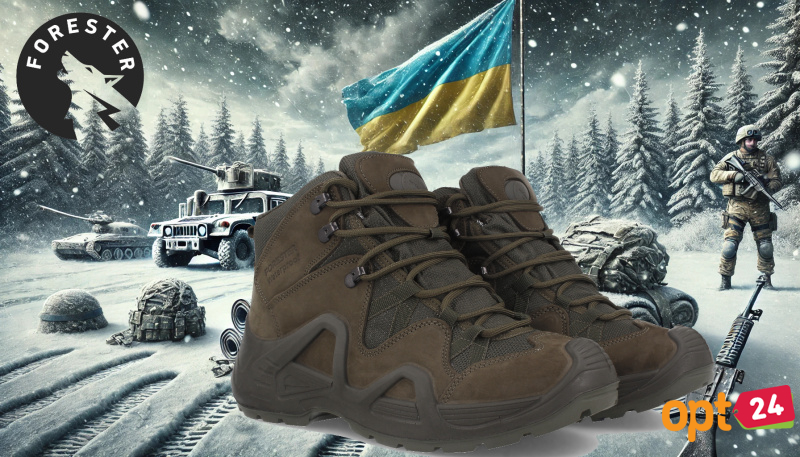 Купить оптом Мужские берцы Forester Middle Khaki F310850 - Изображение 7