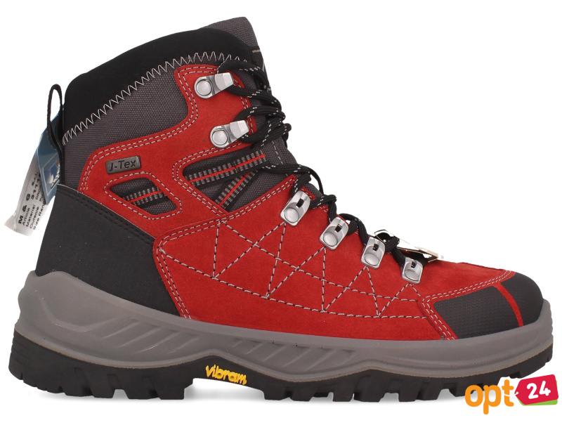 Купити оптом Червоні черевики Jacalu 31115-5 Vibram Made in Europe - Фото 3