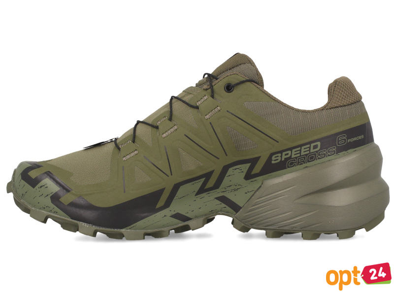 Купити оптом Чоловічі кросівки Salomon 471612 Speedcross 6 Forces Khaki  - Фото 2