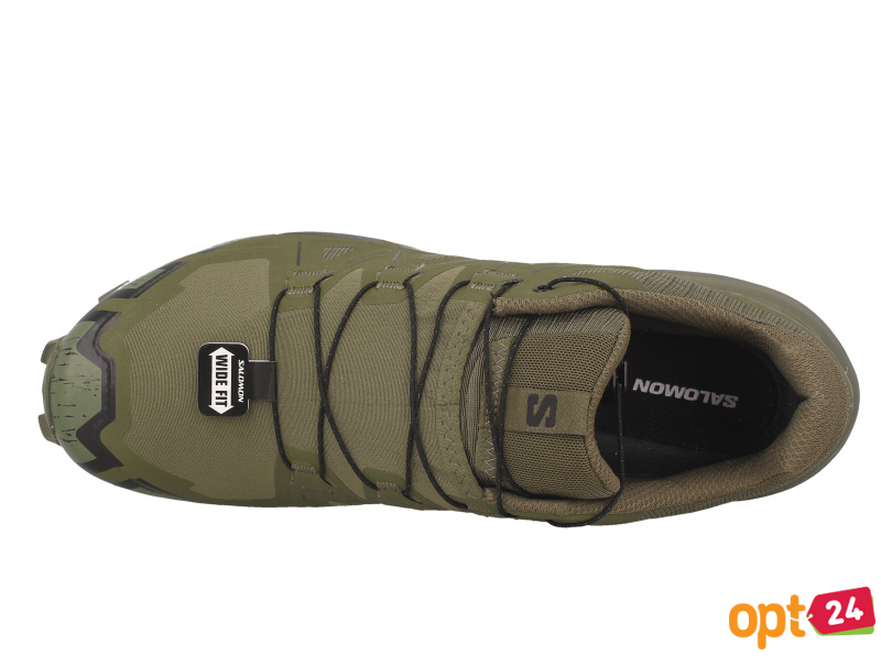 Купити оптом Чоловічі кросівки Salomon 471612 Speedcross 6 Forces Khaki  - Фото 4