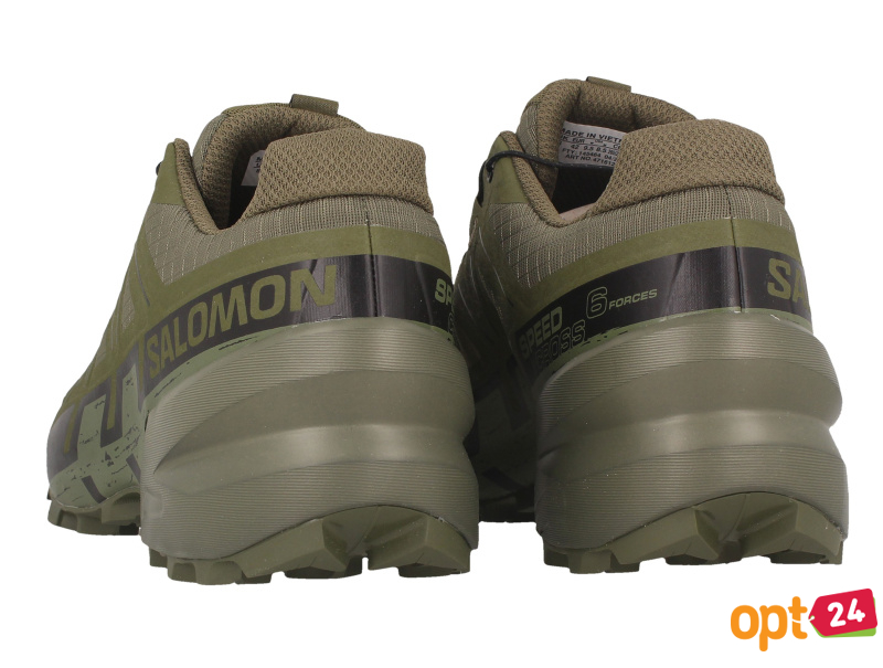 Купити оптом Чоловічі кросівки Salomon 471612 Speedcross 6 Forces Khaki  - Фото 5