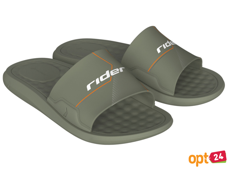 Купити оптом Чоловічі сшльопанці Rider Step Slide AD Green White 12265-Bd724 - Фото 3