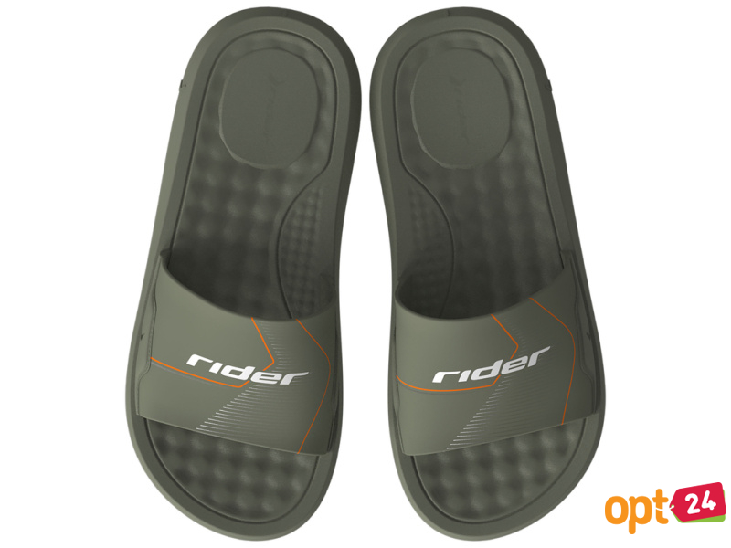 Купити оптом Чоловічі сшльопанці Rider Step Slide AD Green White 12265-Bd724 - Фото 2