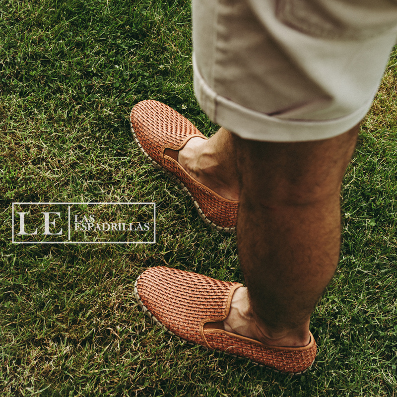 Купить оптом Мужские слипоны Las Espadrillas Cuero FV0102-04 Made in Spain - Изображение 8